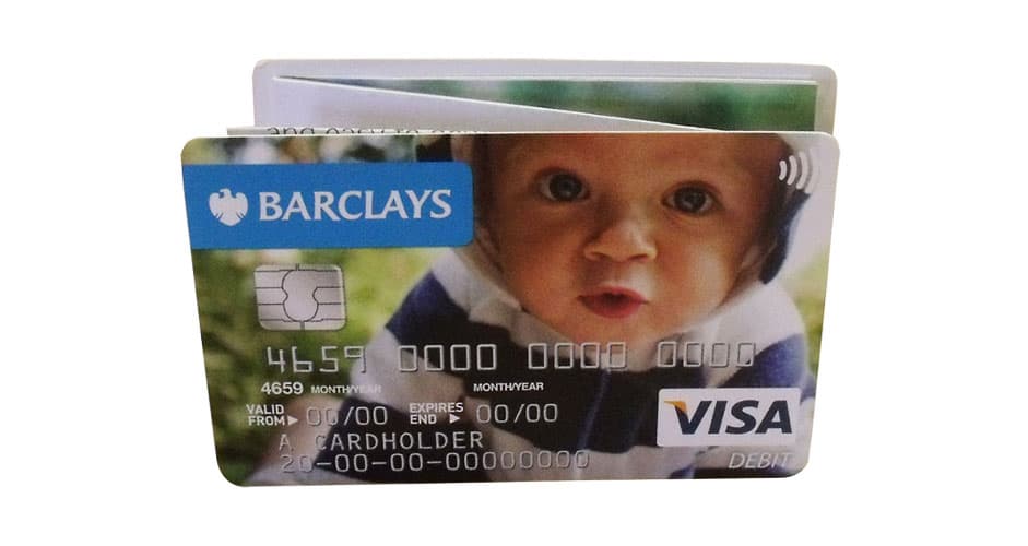 Barclays card mailer